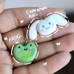 SANRIO Cinnamoroll & Frog Charms