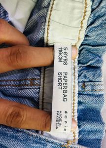 Light Wash Denim Shorts