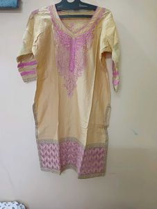 Embroidered Kurta Set with Dupatta