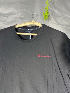 Champion Long Sleeve Black Tee
