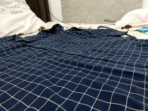 arrow branded Men's Navy Blue Checked Shirt