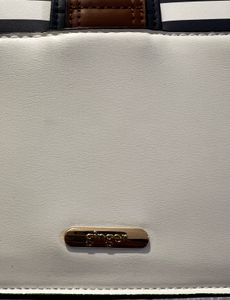 Ginger Striped Bag With Removable Strap