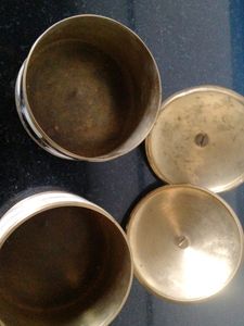 Vintage Round Trinket Boxes