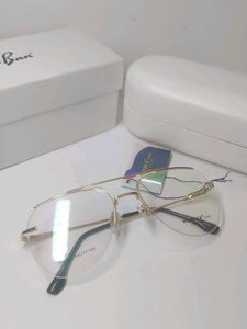 Stylish Gold Frame Eyeglasses