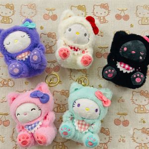 Cute Hello Kitty Plush Keychain (5pcs)
