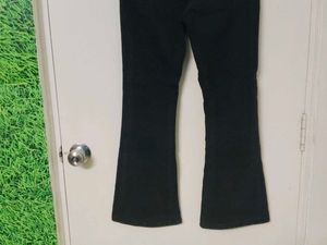 Classic Black Flare Jeans