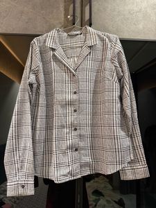 Westside Checked Shirt for women. Size M