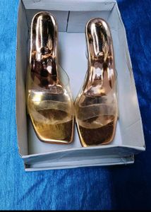 Stylish Clear Heeled Sandals