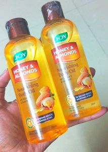 Joy Honey & Almonds Body Oil 200ml combo