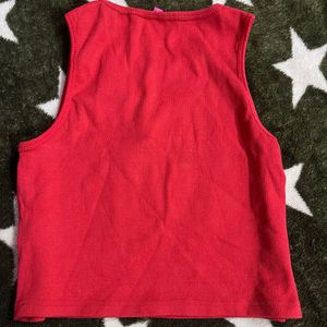 Red "Authentic 25" Tank Top