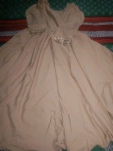 Elegant Beige Kurta Set with Embellished Dupatta
