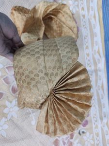 Golden Brocade Turban (Pagri) Sehra for Sherwani
