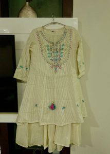 Embroidered piece Kurta Set with Dupatta