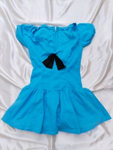 Vibrant Blue Cosplay Dress