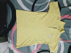 Yellow Polo T-Shirt