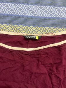 Maroon Camisole Top