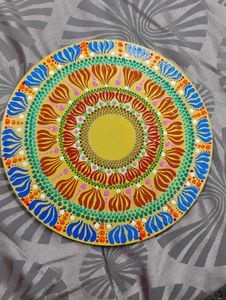 Hand-Painted Mandala Wall Art