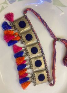 Boho Tassel Choker Necklace