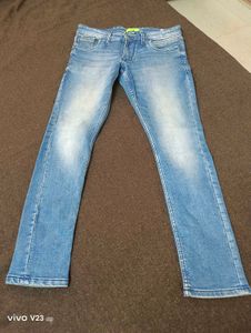 Hugo Boss Men's Blue Denim Jeans