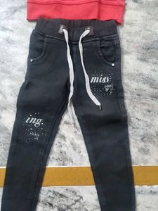 Combo Of Hudi,top And 2 Jins Set