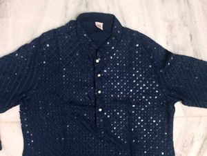 Stylish Blue Kurta
