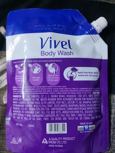 Vivel Lavender+Almond Oil Body Wash
