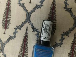 Street Wear Blue Nail Enamel