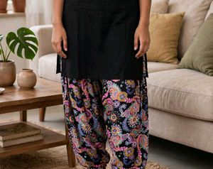 Bohemian Paisley Print Palazzo Pants