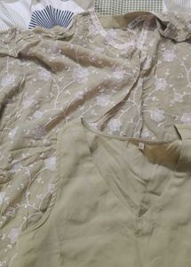 Embroidered Kaftan Set