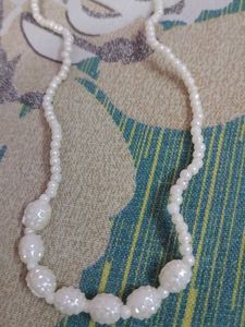 Vintage Pearl Beaded Necklace