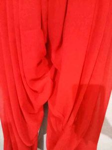 Red Patiala Salwar