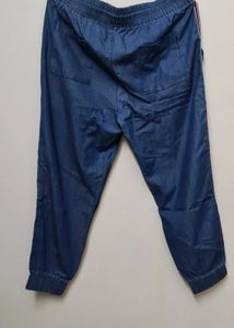 Women's Blue Jogger Pants