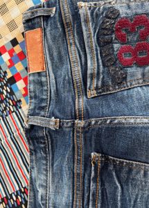 Blue Denim mini shorts