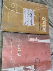 Sanchayan Bhag 2 Hindi Textbook and First Flight c