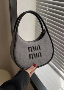 Stylish Grey Hobo Bag