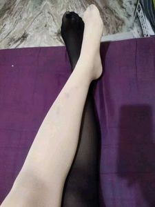 Black Thigh High Stockings