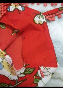 🍂🍁Red Floral Sundress