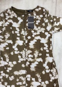 Stylish Shein Tie-Dye Mini Dress