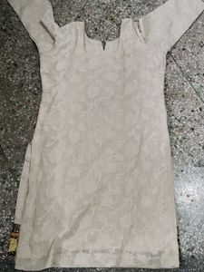 Embroidered Kurta with Floral Design