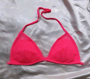Bright Pink Bikini Top