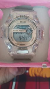 man digital watch
