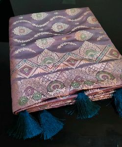 New Pure original Satin Silk saree