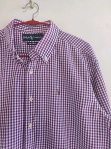 Ralph Lauren Gingham Button-Down Shirt