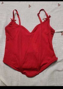 Red Corset top