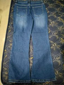Flared Denim Jeans