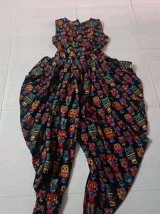 Cute Owl Print Jumpsuit
