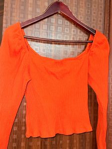H&amp;M Orange Top 🧡🛍️