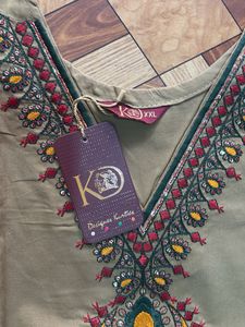 Embroidered Kurta Set