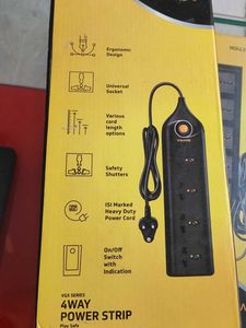 V-Guard 4 Way Power Strip