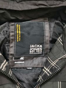 Jack &amp; Jones 2010s  Plaid Hooded Jacket